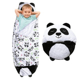 Sleeping Bag with Pillow Kids Pillow Stuffed Toy Play Camping All Season Sleepy Bag Back to School Supplies