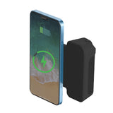 FancyGrab Handheld Bluetooth Magnetic Phone Selfie Holder Phone Charging Stand Tabletop Phone Holder Black