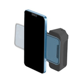 FancyGrab Handheld Bluetooth Magnetic Phone Selfie Holder Phone Charging Stand Tabletop Phone Holder Black
