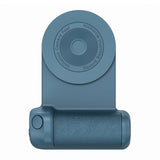 FancyGrab Handheld Bluetooth Magnetic Phone Selfie Holder Phone Charging Stand Tabletop Phone Holder Blue