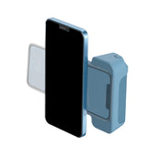 FancyGrab Handheld Bluetooth Magnetic Phone Selfie Holder Phone Charging Stand Tabletop Phone Holder Blue