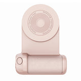 FancyGrab Handheld Bluetooth Magnetic Phone Selfie Holder Phone Charging Stand Tabletop Phone Holder Pink