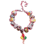 16Pcs DIY Bracelet Making Kit Charm Bracelets Kit Mother's Day Pendant Bracelet Ornaments Jewellery Crafts Set