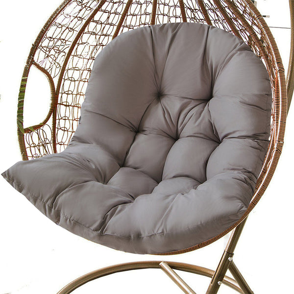 Hanging Egg Chair Cushion Sofa Swing Chair Seat Relax Cushion Padded Pad Covers Dark Grey