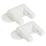 2pcs Door Lever Lock Safety Child Baby Proof Doors Adhesive Lever Handle Safety Lock