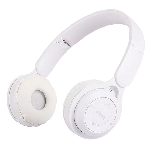Y08 Wireless Foldable Headphones with Microphone Bluetooth Earphone White