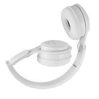 Y08 Wireless Foldable Headphones with Microphone Bluetooth Earphone White