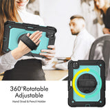 Protector Case Shockproof Protective Cover with Stand Hand Shoulder Strap for iPad Pro 11/Air 4 10.9 2020/Air 5 2022 Light Blue