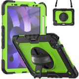 Protector Case Shockproof Protective Cover with Stand Hand Shoulder Strap for iPad Pro 11/Air 4 10.9 2020/Air 5 2022 Green