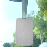 4Pcs Hanging EVA Wardrobe Aromatherapy Tablets Car Air Freshener Incense Tablets with Lanyard 的副本