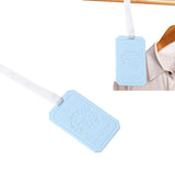Hanging EVA Wardrobe Aromatherapy Tablets Car Air Freshener Incense Tablets with Lanyard Blue