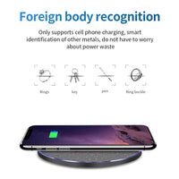 15W Wireless Fast Charging Pad Dock for Wireless Charging Phone