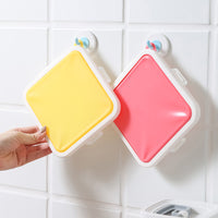 Reusable Sandwich Boxes Storage Box Container Lunch Box Food Storage Case-Yellow
