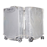 Transparent Luggage Cover with Zipper Waterproof Suitcase Protector Cover