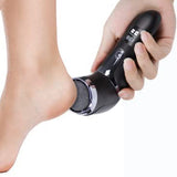 Rechargeable Electric Foot File Kit Pedicure Sander Waterproof 2 Speeds Foot Callus Black
