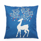 FancyGrab Printed Linen LED Light Square Pillow Case Cushion Cover