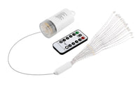 2Pcs 198 Bright Remote Control Explosion Star LED Fireworks Light