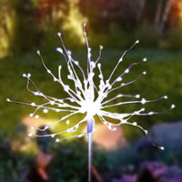 2 X DIY Solar Powered LED Lights Garden Decorative Lamps Home Decor