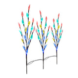 3PCS Solar Powered LED Leaf Tree Branch Lights Set