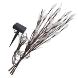 3PCS Solar Powered LED Leaf Tree Branch Lights Set