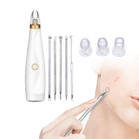 Electric Blackhead Remover Vacuum Cleaner with 5PCS Blackhead Remover Kit