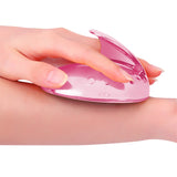 Painless Physical Hair Removal Exfoliation Tool Manual Hair Eraser for Body Arm Leg -Blue