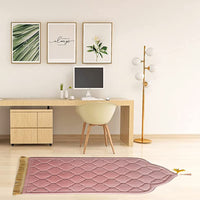 110x65cm Muslim Prayer Mat Islamic Turkish Praying Mat Thick Meditation Mat Soft Flannel Floor Mat Pink