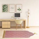 110x65cm Muslim Prayer Mat Islamic Turkish Praying Mat Thick Meditation Mat Soft Flannel Floor Mat Pink