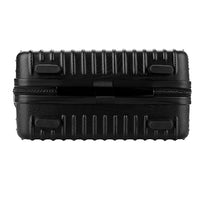 14 Inches Travel Suitcase Hard Shell Cosmetic Case Portable Carry Suitcase Black