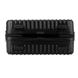 14 Inches Travel Suitcase Hard Shell Cosmetic Case Portable Carry Suitcase Black