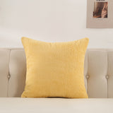 2Pcs Pillow Covers Cushion Protectors Decorative Pillow Cases Yellow