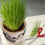 3pcs Decorative Plant Pot Covers Felt Cloth Flowerpot Containers for Indoor Outdoor Pots Garden Home Decor-Style 1