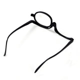 2Pcs Rotatable Magnifying Reading Flip Eyeglasses Foldable Women Reading Glasses Make Up Spectacles-2.0 Positive Diopter