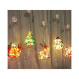 Christmas Fairy Lights 3D Window Hanging Lamp Decorative LED Lights