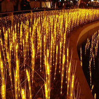 9LED Outdoor Solar Powered Light Simulation Wheat Lamp One Mode Garden Detection Lamp