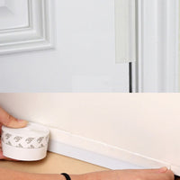4Packs of 25mmx1m Draft Strips Door Draft Stopper Under Door Seal for Soundproof