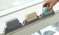 3-Piece Window Cleaning Brush with 4-Piece Cleaning Pads