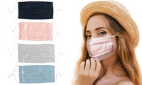 4pcs Double Layer Mulberry Silk Face Mask