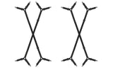 Adjustable Crisscross Bed Sheet Holder Straps for Secure Fit