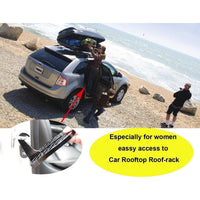 Car Doorstep Vehicle Folding Ladder Foot Pegs