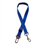 Dog Safety Belt Durable Adjustable Pet Car Seat Belt Blue