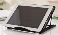 Ventilated Adjustable Laptop Computer Holder Black