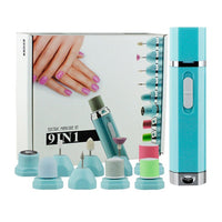 9 in 1 Manicure and Pedicure Electric Drill Set Multifunction Nail Art Tools Set