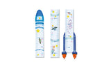 Erasable Height Stickers with Erasable Pen Blue and Green