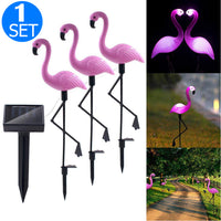Flamingo Solar Powered Lights Set