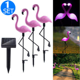 Flamingo Solar Powered Lights Set