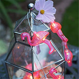 10-LED Flamingo Light, battery operated