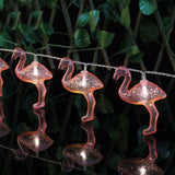 10-LED Flamingo Light, battery operated