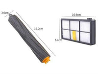 12Pcs Cleaner Replacement Parts Brushes Kit For iRobot Roomba 800 Series 800 870 880 960 980