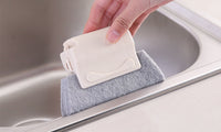 3-Piece Window Cleaning Brush with 4-Piece Cleaning Pads
